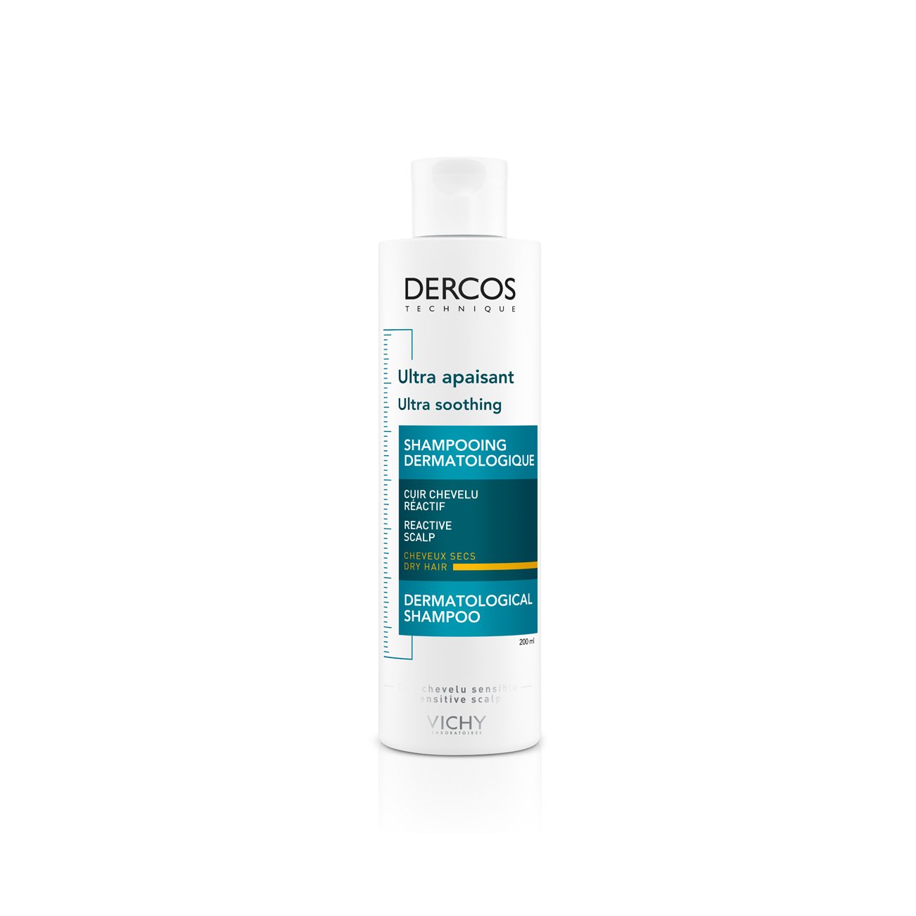 VICHY DERCOS TECHNIQUE Ultra Soothing - Shampoo for Dry Hair - CITYPARA