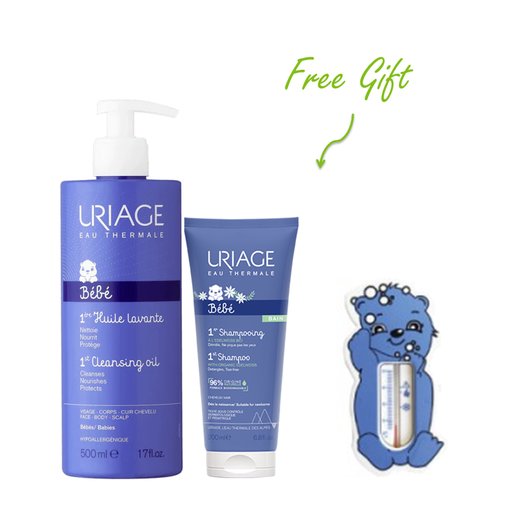 Uriage - First care has no price! Uriage thermal water, a great friend of  baby skins, is the base of our 1st cleansing water, which cleanses, soothes  and softens with one swipe