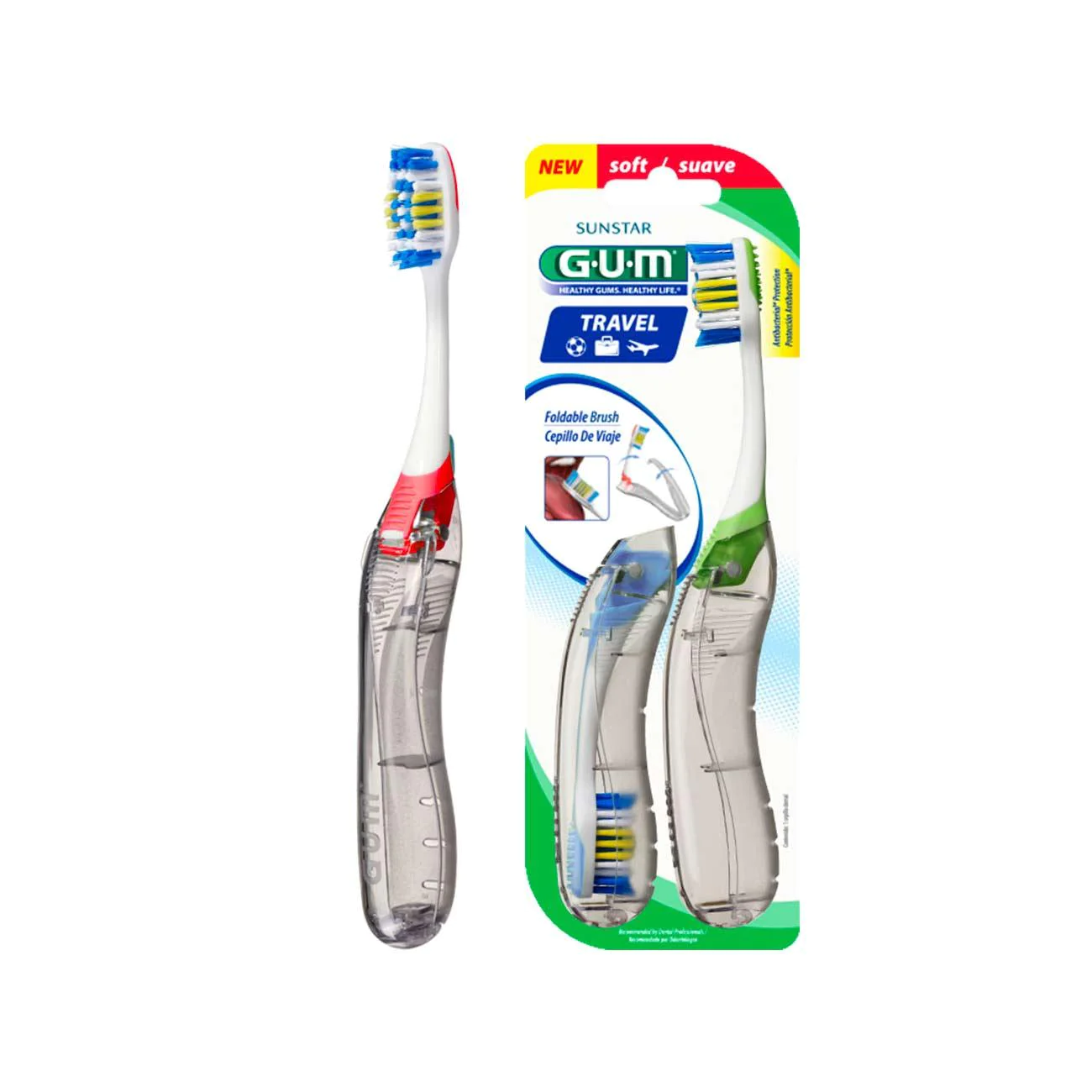 GUM Travel Sized Toothbrush - CITYPARA