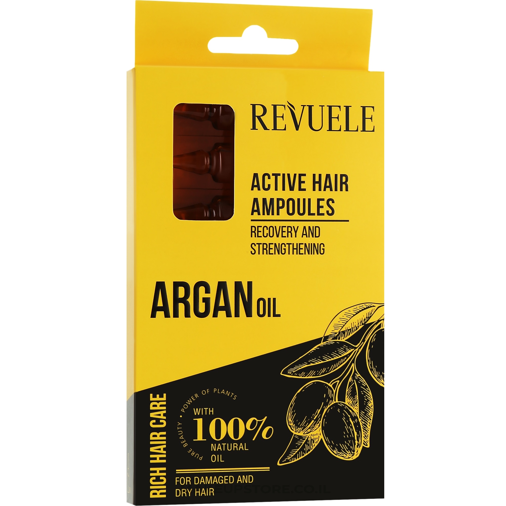 Revuele Argan Oil Active Hair Ampoules Citypara 9843