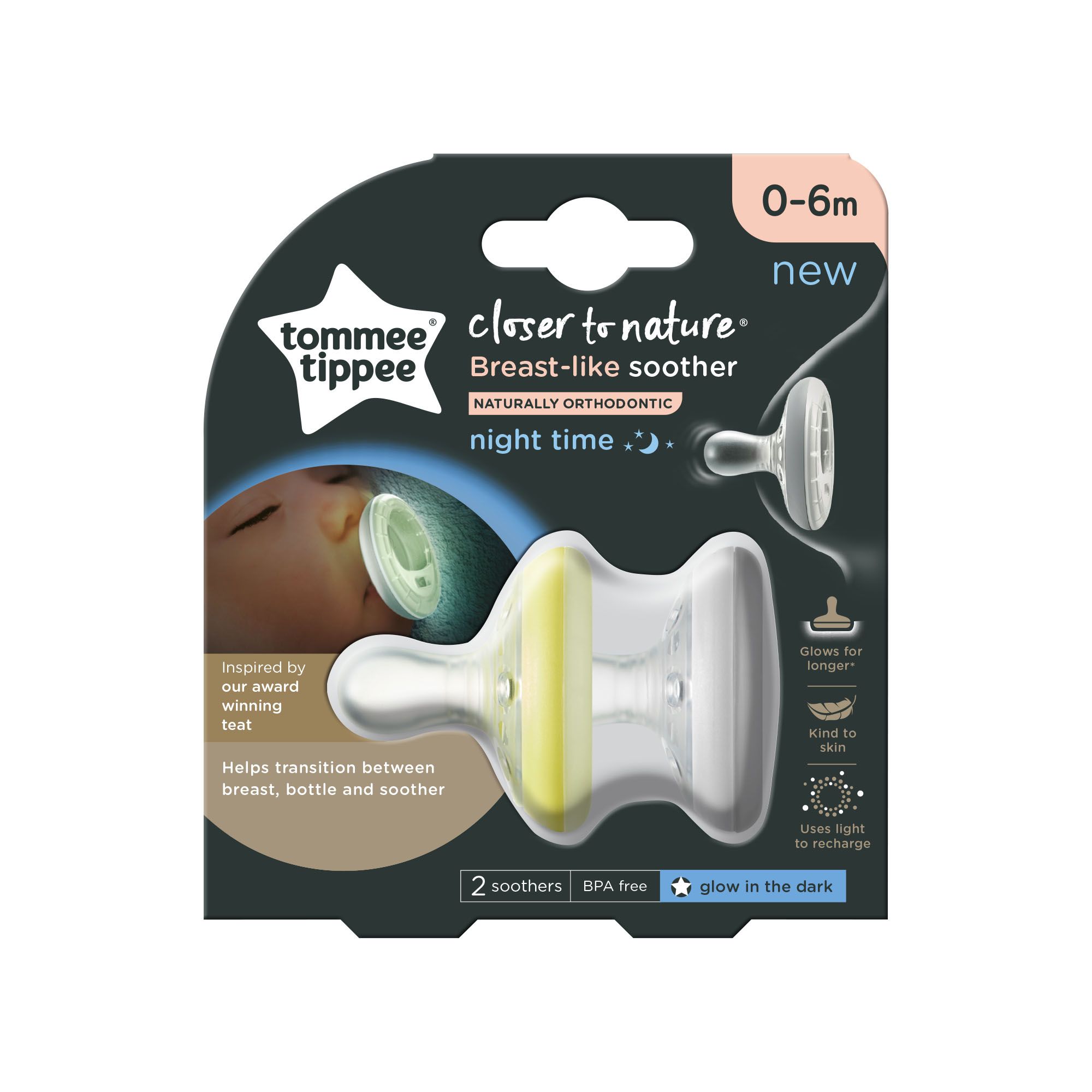 Tommee tippee closer hot sale to nature pacifier