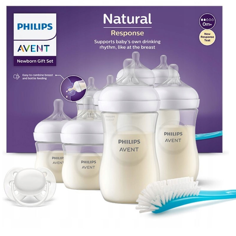 Philips Avent Natural Response Baby Bottle 0m+ 125ml